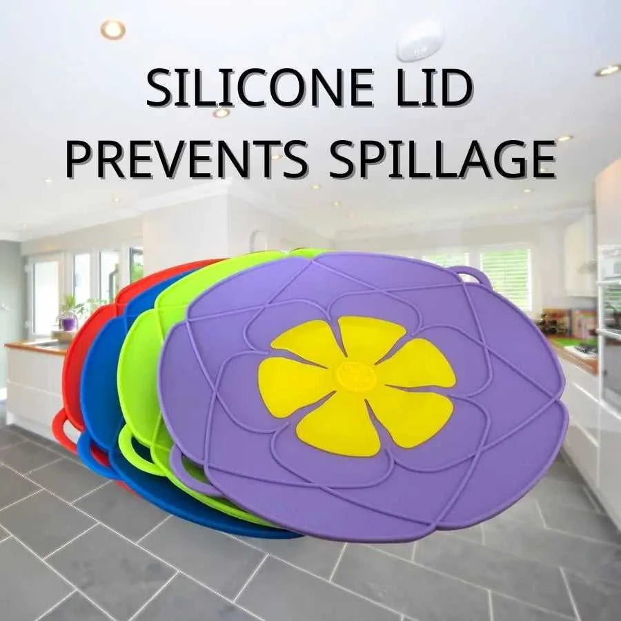 Detachable Silicone Spill-proof Pot Cover High Temperature Resistance Ban Be Zigzagged Dour-color Optional Home Kitchen Tool The jack market .AU The jack market .AU Home $ 28 14:10#Red;200007763:201441035