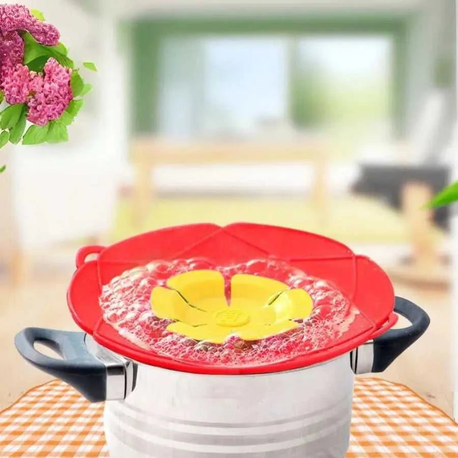 Detachable Silicone Spill-proof Pot Cover High Temperature Resistance Ban Be Zigzagged Dour-color Optional Home Kitchen Tool The jack market .AU The jack market .AU Home $ 28 14:10#Red;200007763:201441035