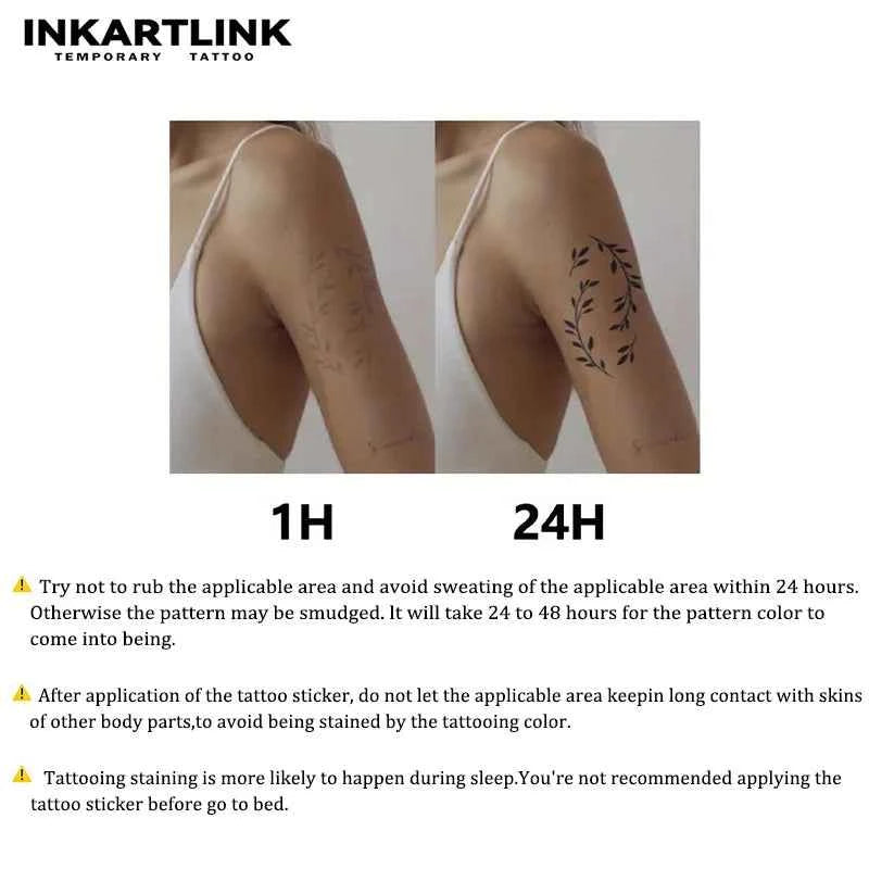 Smiley Face Temporary Tattoo - 15-Day Waterproof Magic Sticker for Effortless Fun
