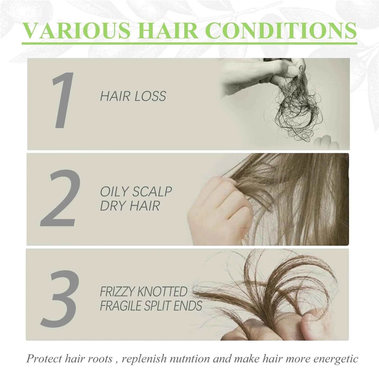 Eelhoe Rosemary Essential Oil - Frizz Control & Repair for Smooth, Fragrant Hair