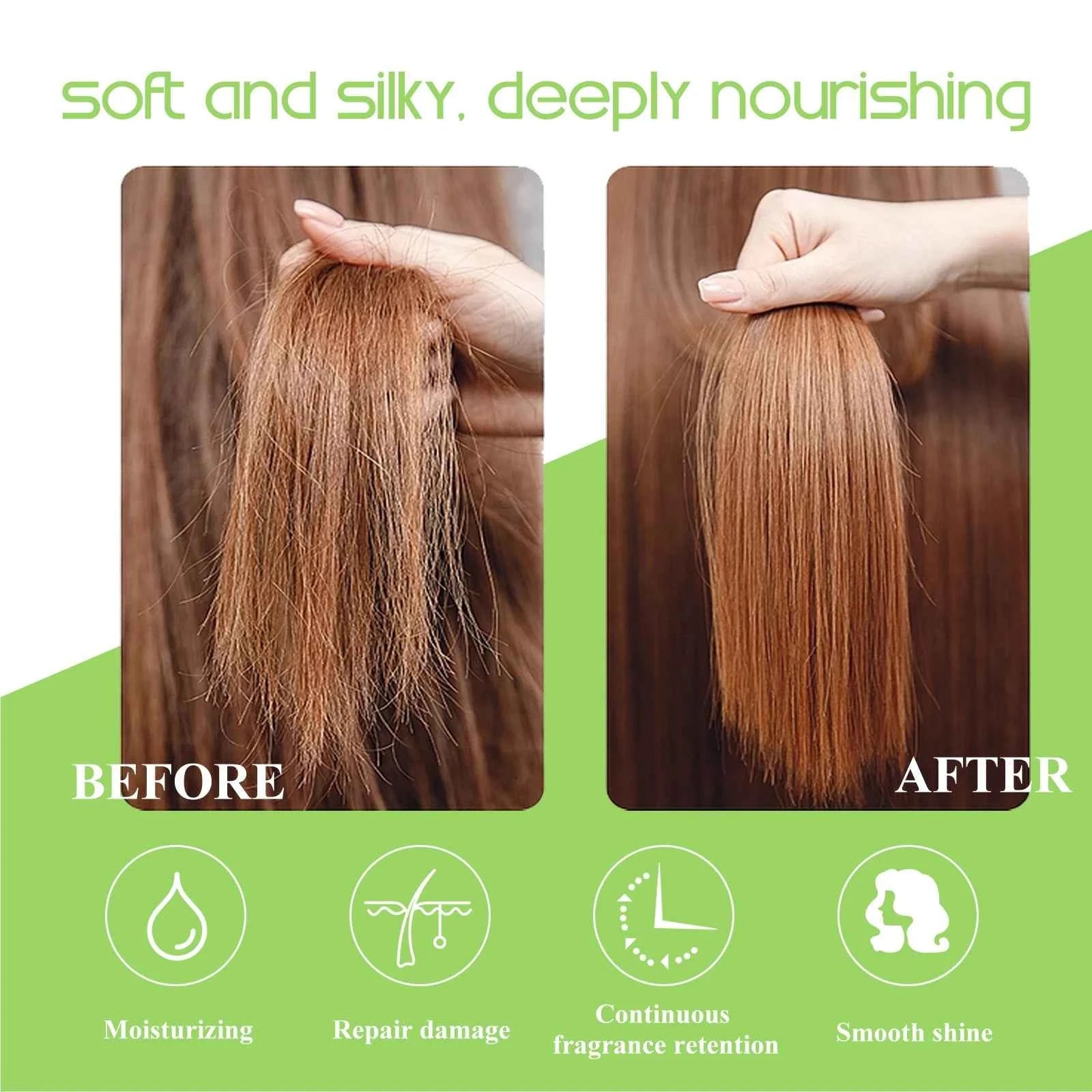 Eelhoe Rosemary Essential Oil - Frizz Control & Repair for Smooth, Fragrant Hair