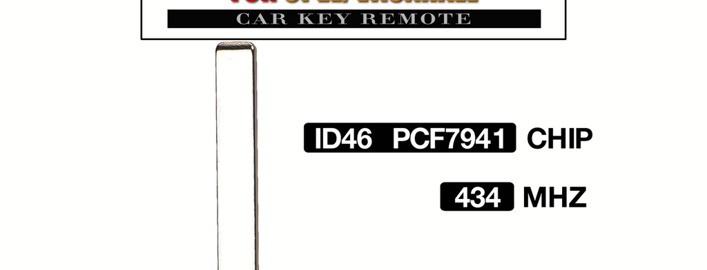 jingyuqin 433MHz PCF7941 Remote Car Key For Opel/Vauxhall Corsa D 07-12 Meriva B 10-13 Astra H 2004 - 2009 Zafira B 05-13