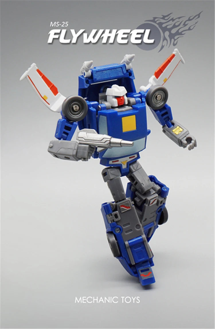 Mini Soundwave With Laserbeak Transformation MFT HS-03 HS03 Hot Soldiers G1 Pocket War Deformation Action Figure Robot Toy Gifts