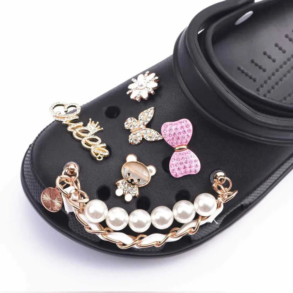 Bling Shoe Charms for Metal Pearl Button Shoes Decorations Accessories For Girl Women Gift The jack market .AU The jack market .AU Step Up Your Style: Trendy Shoes for Every Occasion! $ 47 14:173#b8204