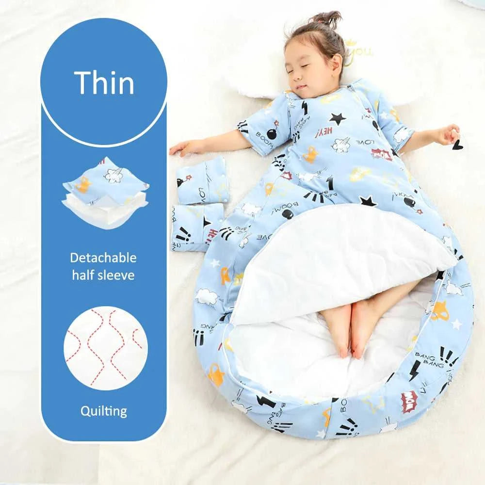 Sleeping Bag For Children 2.5Tog Baby Sleeping Bag Winter Thick Detachable Sleeves Anti-Kick Blanket Infant Quilt Sleepwear The jack market .AU The jack market .AU Mum & Kids: Essential Products for Every Family $ 63 14:771#dog 2.5tog;200000463:200661896#M(80cm)