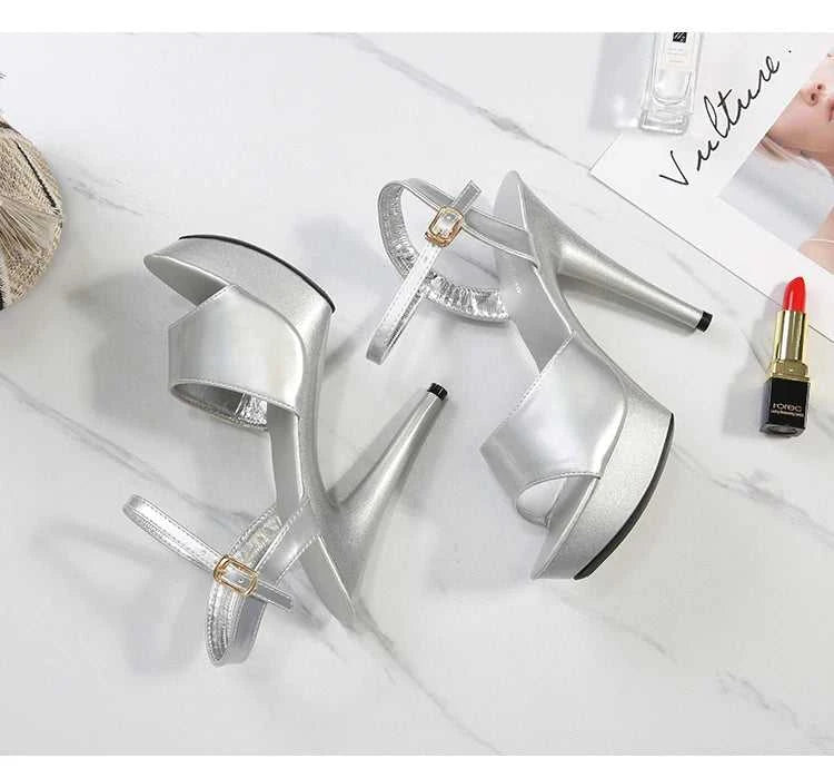 2022 Stripper Pole Dance Shoes High Heels Women Sexy Show Shoes Party Club 13 15 17CM Sandals Platform High-heeled Shoes Wedding The jack market .AU The jack market .AU Step Up Your Style: Trendy Shoes for Every Occasion! $ 94 14:366#Blue leopard;200000124:3434