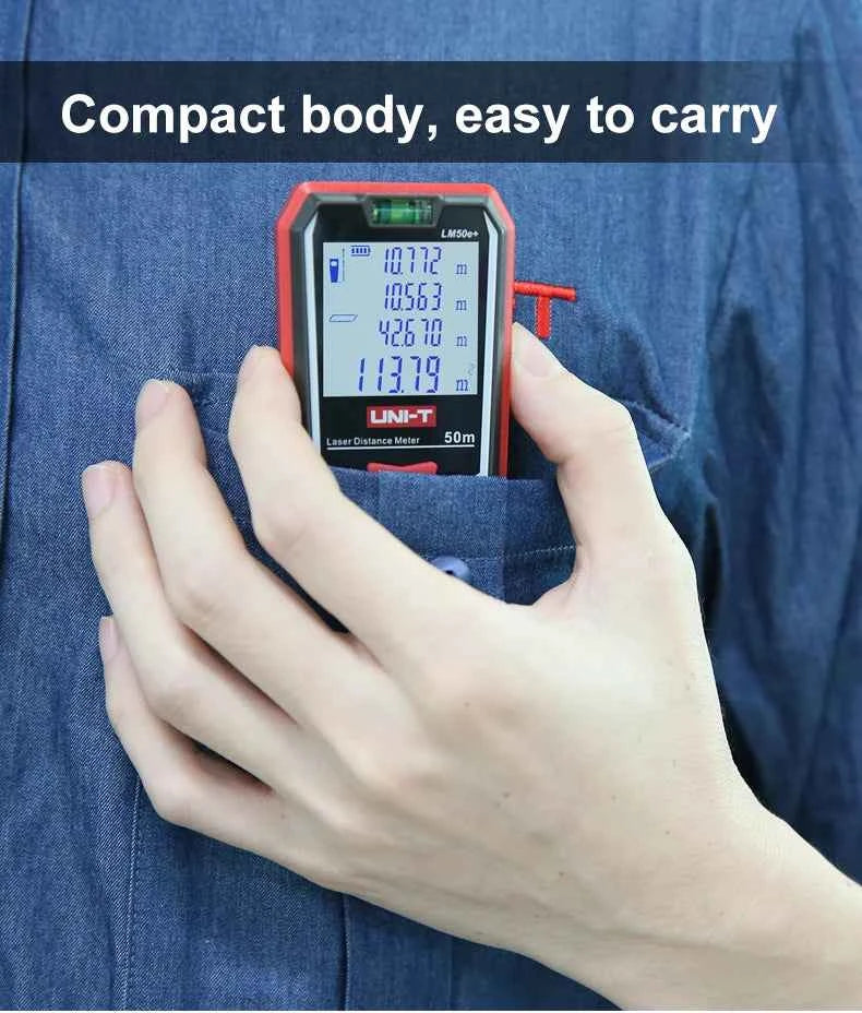 UNI-T Laser Rangefinder - Precision 70m & 150m Distance Measurement for Accurate Projects