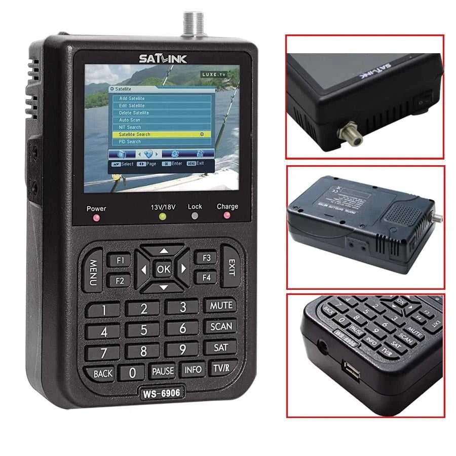 Satlink WS6906 3.5 inch LCD DVB-S Digital Satellite Signal Finder Meter DVB S Digital Satellite Full FTA Finders WS 6906 WS-6906 The jack market .AU The jack market .AU Accessories Electronics $ 138 14:193;200009209:201484779#AU plug