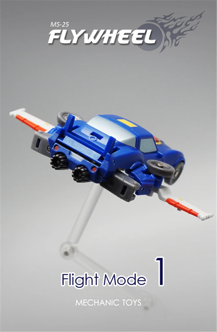 Mini Soundwave With Laserbeak Transformation MFT HS-03 HS03 Hot Soldiers G1 Pocket War Deformation Action Figure Robot Toy Gifts