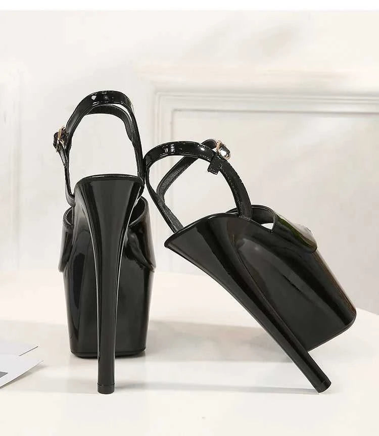 2022 Stripper Pole Dance Shoes High Heels Women Sexy Show Shoes Party Club 13 15 17CM Sandals Platform High-heeled Shoes Wedding The jack market .AU The jack market .AU Step Up Your Style: Trendy Shoes for Every Occasion! $ 94 14:366#Blue leopard;200000124:3434