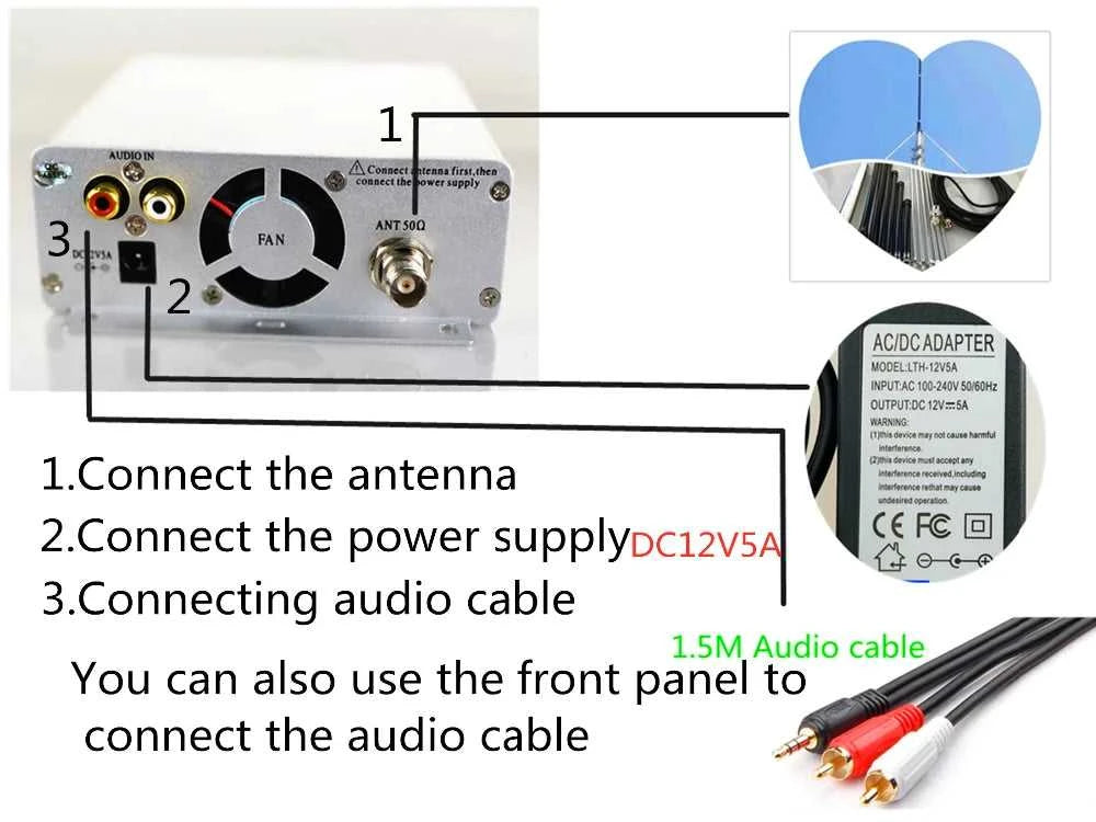 V1 Radio station stereo PLL FM transmitter broadcast station 86-108MHZ 15w Car Church Radio Community Broadcasting The jack market .AU The jack market .AU Accessories Electronics $ 127 14:29#BNC;200007763:201336100