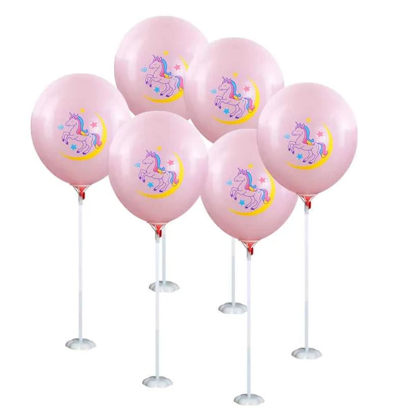 6pcs Balloon Stand Base DIY Balloon Holder Column Support Wedding Table Decoration Adult Kids Birthday Party Baby Shower Favors The jack market .AU The jack market .AU Home $ 25 14:7670#yellow