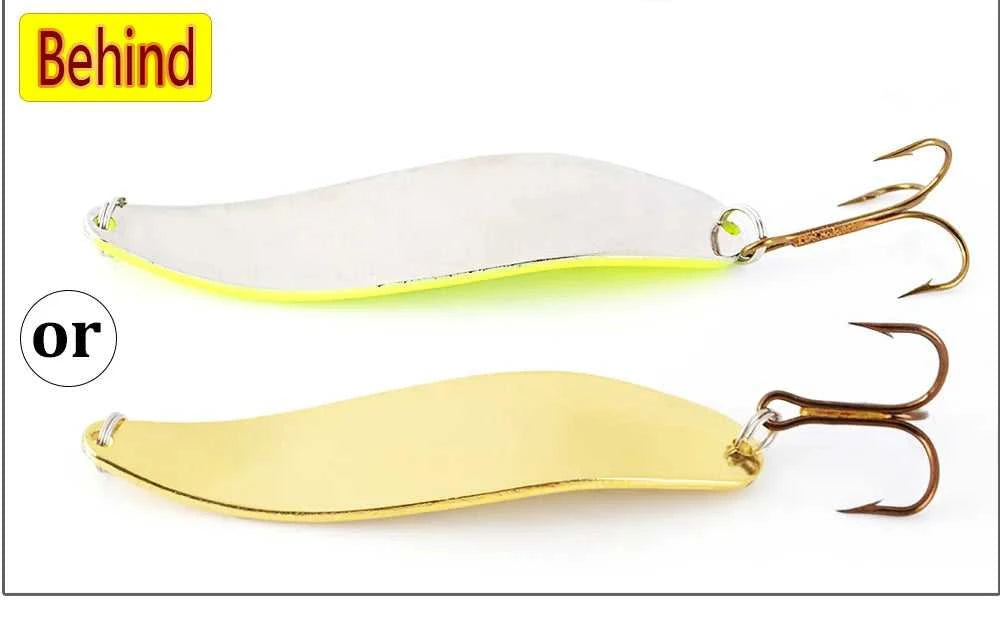 FISH KING 20-30g Metal Spoon Hard Fishing Lure Artificial Wobblers For Trolling Trout Spoon Bait Bass Pike With Treble Hook The jack market .AU The jack market .AU Fishing Gear $ 20 14:200002984#004;5:100014443#30g