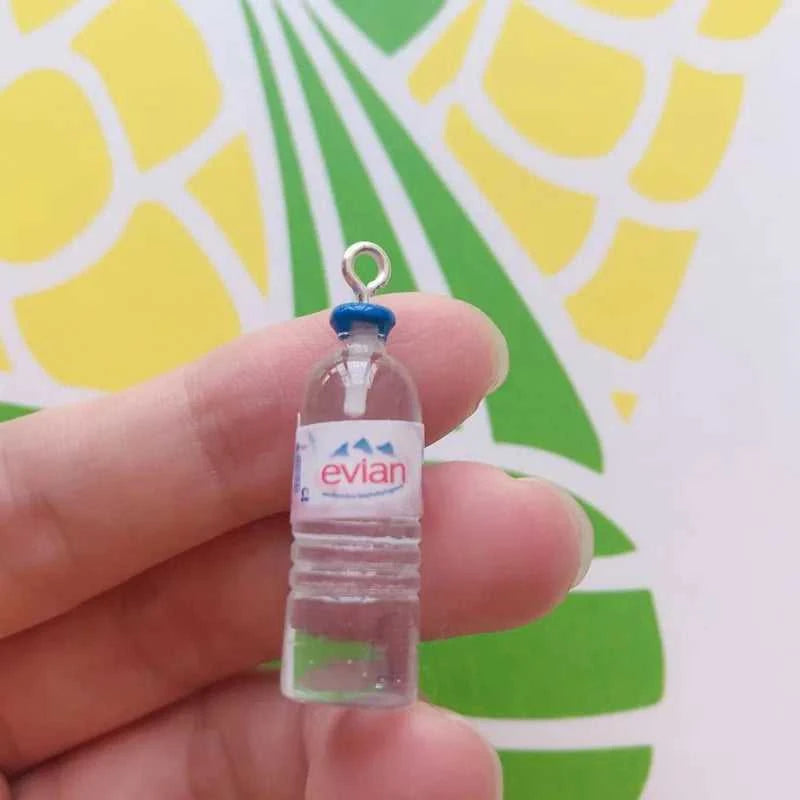 Cute 10pcs/pack Water Bottle Resin Charms Pendant Earring Keychain DIY Fashion Jewelry Accessories The jack market .AU The jack market .AU Jewellery & Chains $ 48 200001033:504#volvic