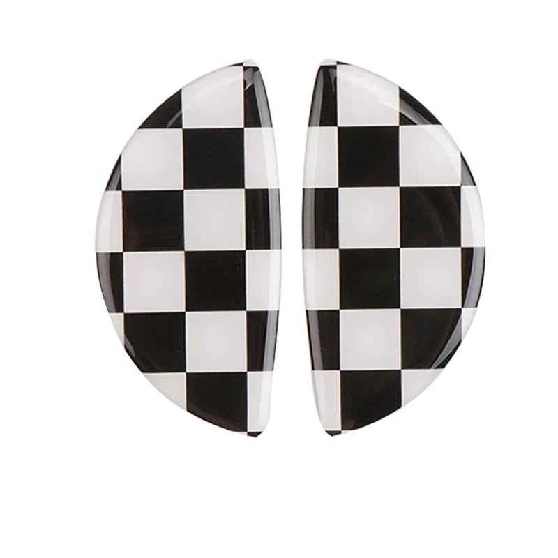 2Pcs Car Sticker For MINI COOPER R56 R55 R60 R61 Countryman F55 F56 F60 Crystal Epoxy Interior Accessory Car Door Handle Sticker