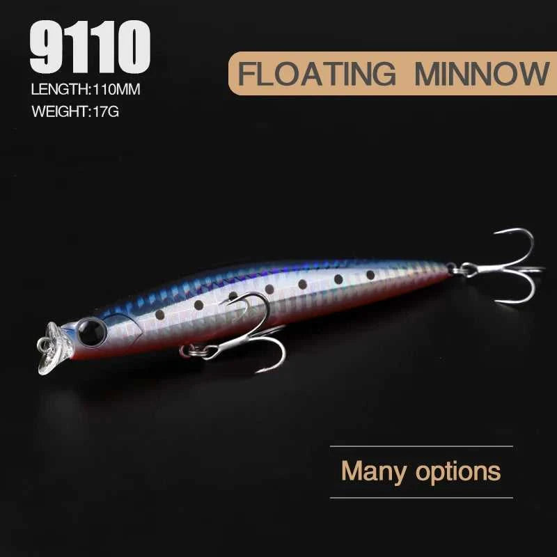 Fishing lure 1pcs Topwater Minnow 11cm 17g wobblers Pike Sea Spinning Artificial hard Bait swimbait Jerkbait carp Fishing Pesca The jack market .AU The jack market .AU Fishing Gear $ 21 14:366#B