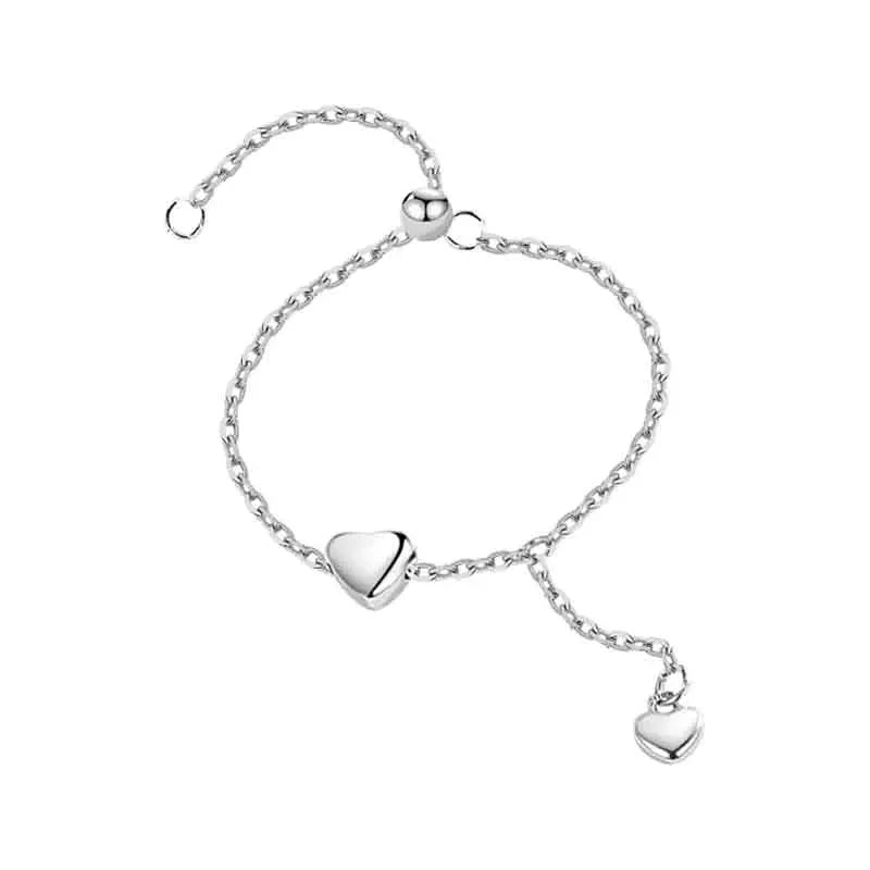 XIYANIKE Silver Color Unique Design Love Heart Hanging Chain Ring Elegant Charm Index Finger Gift For Women Adjustable The jack market .AU The jack market .AU Jewellery & Chains $ 50 200000783:29#VRS3474