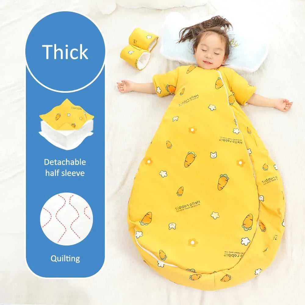 Sleeping Bag For Children 2.5Tog Baby Sleeping Bag Winter Thick Detachable Sleeves Anti-Kick Blanket Infant Quilt Sleepwear The jack market .AU The jack market .AU Mum & Kids: Essential Products for Every Family $ 63 14:771#dog 2.5tog;200000463:200661896#M(80cm)