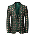 2026 New Men's Dark Brown Suit Jacket, Wedding Business Dress Coat, Slim Blazers, Costume, Asian Size, M-5XL, 6XL