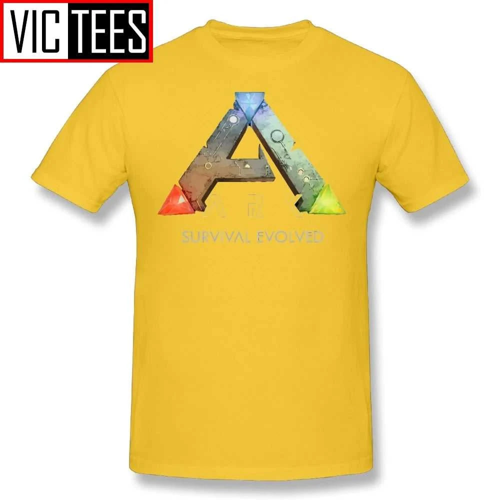 Men Tee Shirts Ark Survival Evolved Games Men Pre-Cotton T-Shirts Casual Round Collar T Shirts Black The jack market .AU The jack market .AU Men Fashion $ 35 14:496;5:100014066