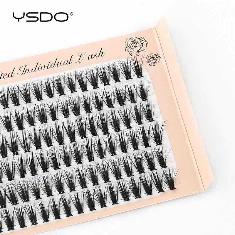 Fluffy 3D Eyelash Extensions - 10/20/30D Individual Soft & Dramatic Lashes for Effortless Makeup Looks