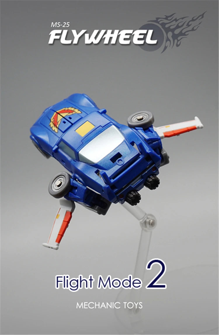 Mini Soundwave With Laserbeak Transformation MFT HS-03 HS03 Hot Soldiers G1 Pocket War Deformation Action Figure Robot Toy Gifts