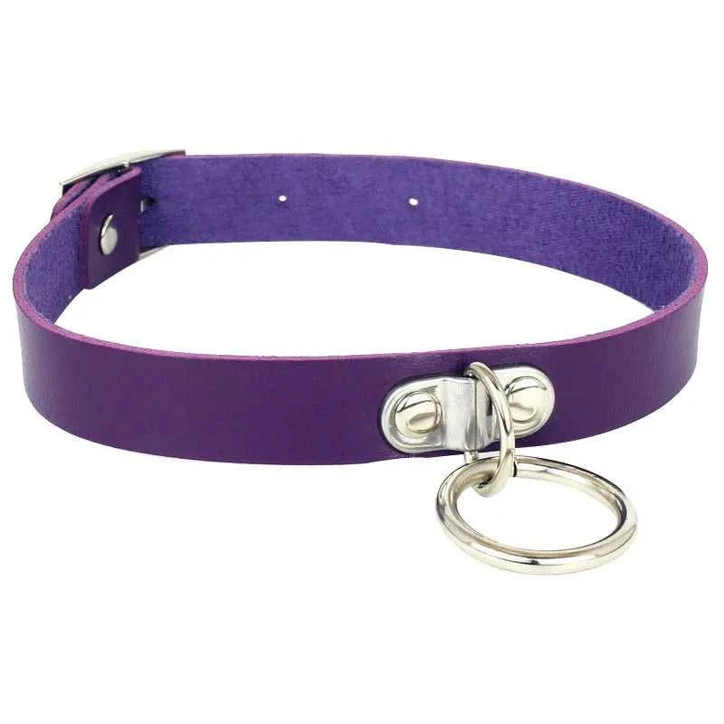 Round PU Leather Choker Collar For Women Gothic Punk Necklace Chain Harajuku Sexy Chocker Necklaces Jewelry Birthday Party Gifts The jack market .AU The jack market .AU Jewellery & Chains $ 54 200001034:200003761#8