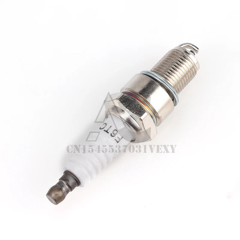 2 pieces of high-quality F6TC/F7TC spark plugs are suitable for all kinds of lawn mowers, electric saws, engine generators