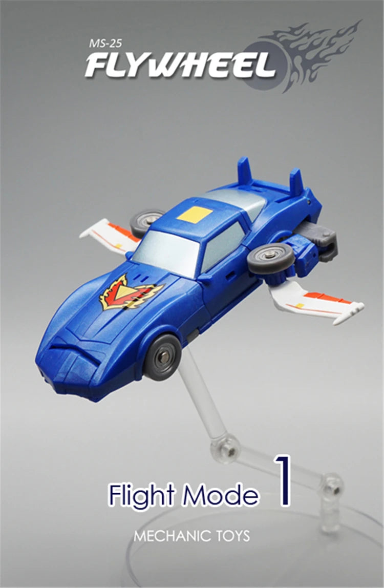 Mini Soundwave With Laserbeak Transformation MFT HS-03 HS03 Hot Soldiers G1 Pocket War Deformation Action Figure Robot Toy Gifts