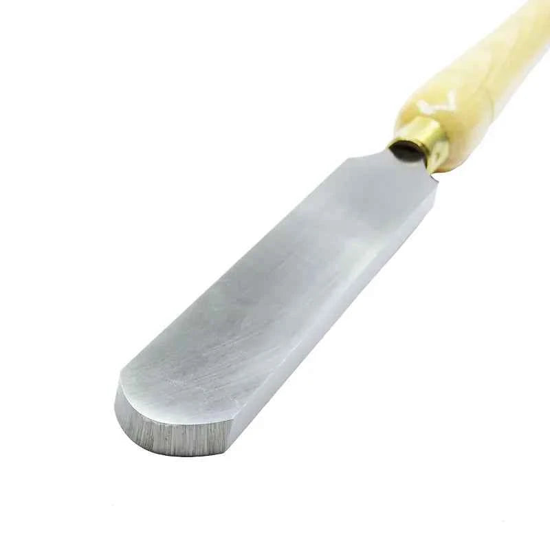 WoodTurner Pro Round Nose Scraper Set - Precision Woodturning Gouges (16/20/25/38MM) for Perfect Inner Arcs