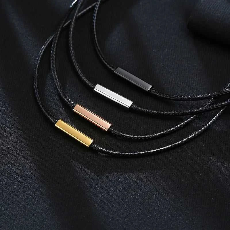 Choker for Men Black Rope Necklace with Magnetic buckle The jack market .AU The jack market .AU Jewellery & Chains $ 53 200001034:201673808#style4
