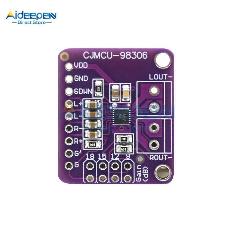 MAX98306 Stereo Class D Amplifier Module - 3.7W Power for High-Fidelity Sound