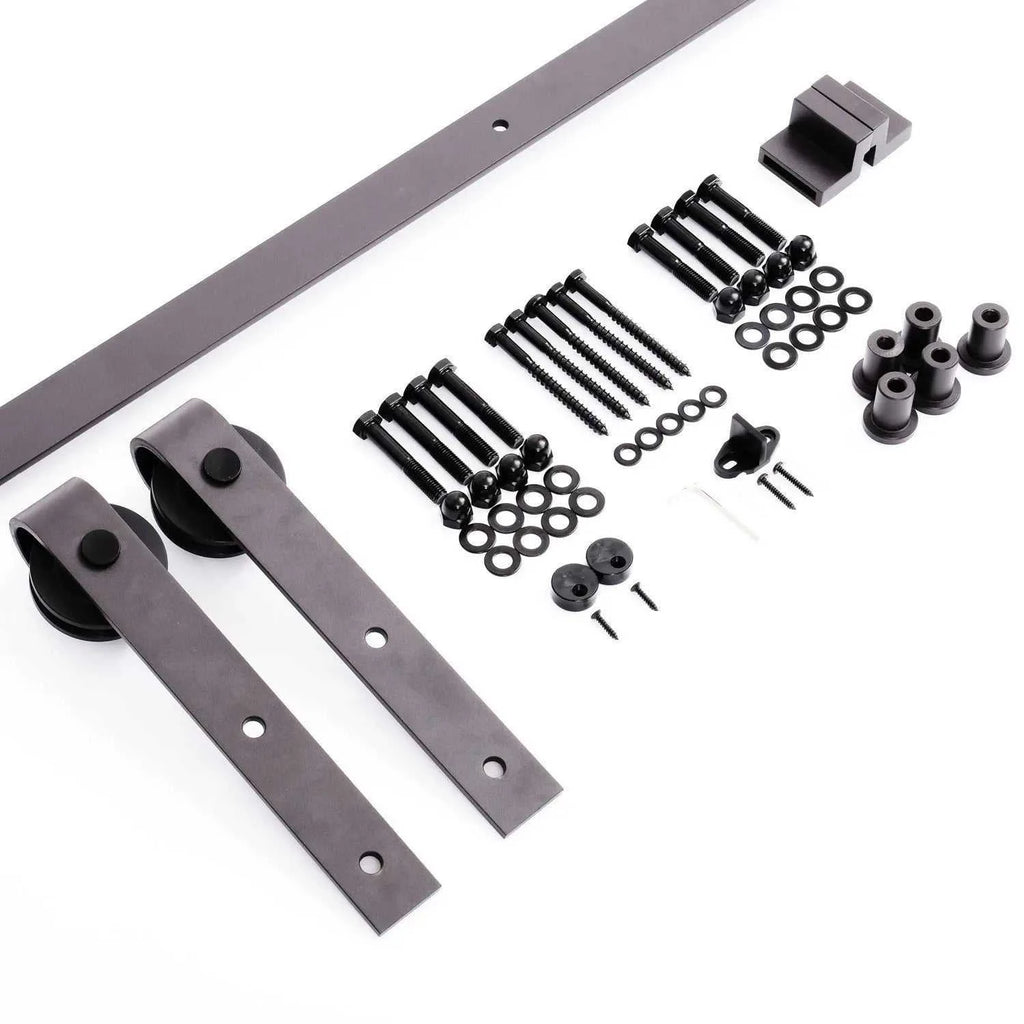 HOMCOM Kit Instalacion Montaje Puerta Corredera Madera Puertas Corredizas Riel Acero The jack market .AU The jack market .AU Home $ 134 14:200000195;200007763:201336104