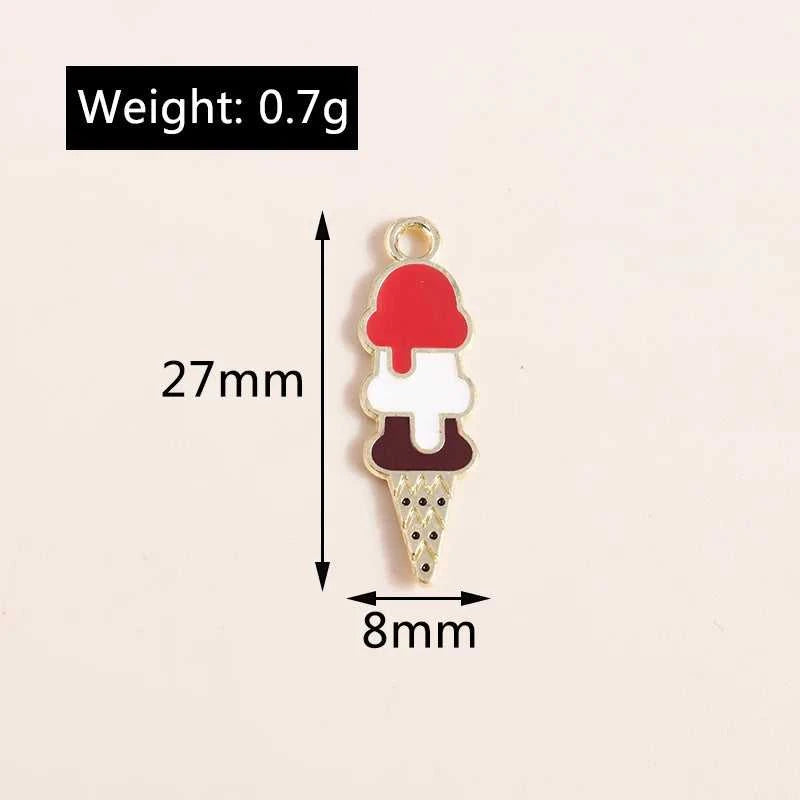 10pcs Mix Enamel Cute Food Drink Ice Cream Cake Juice Cola Charms Pendants for Necklaces Handmade DIY Jewelry Making Accessories The jack market .AU The jack market .AU Jewellery & Chains $ 48 200001033:200005183#style 431