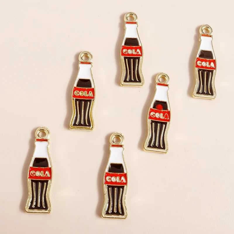 10pcs Mix Enamel Cute Food Drink Ice Cream Cake Juice Cola Charms Pendants for Necklaces Handmade DIY Jewelry Making Accessories The jack market .AU The jack market .AU Jewellery & Chains $ 48 200001033:200005183#style 431