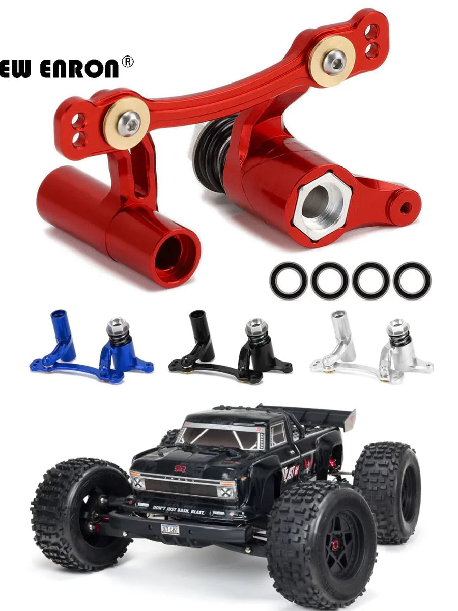 NEW ENRON Aluminum Steering Assembly AR340073 AR340066 Upgrade Parts FOR 1/7 1/8 RC Car ARRMA Kraton OUTCAST Mojave TALION