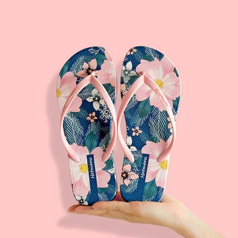 EOFK New Women Flip Flops Summer Comfortable Beach Printing Floral Fashion Slippers Anti Slip Pool PVC Quick dry Ladies Slides The jack market .AU The jack market .AU Step Up Your Style: Trendy Shoes for Every Occasion! $ 72 14:1745#green 1;200000124:100013888