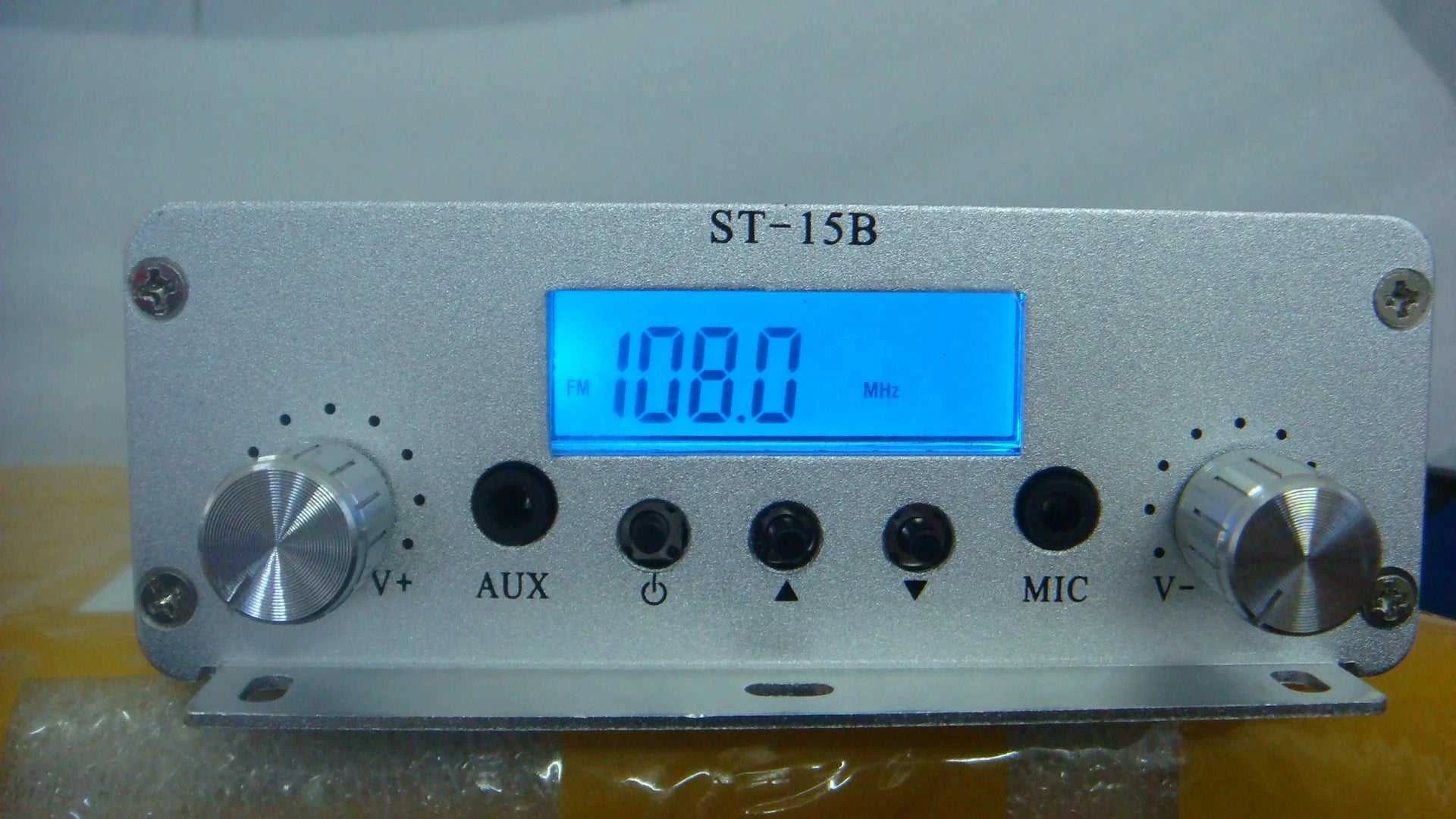 V1 Radio station stereo PLL FM transmitter broadcast station 86-108MHZ 15w Car Church Radio Community Broadcasting The jack market .AU The jack market .AU Accessories Electronics $ 127 14:29#BNC;200007763:201336100