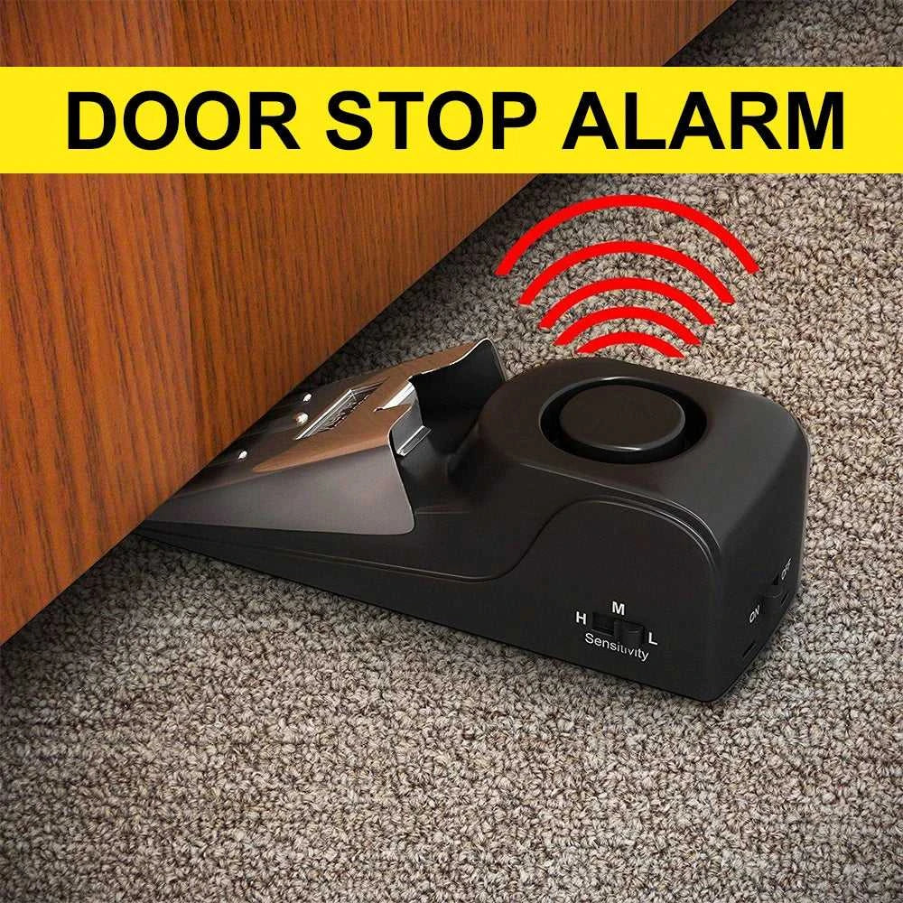 Door Stopper Alarm, Siren Door Safety Wedge Anti Break-In Door Personal self-defense necessities when traveling at home The jack market .AU The jack market .AU Home $ 52 <none>