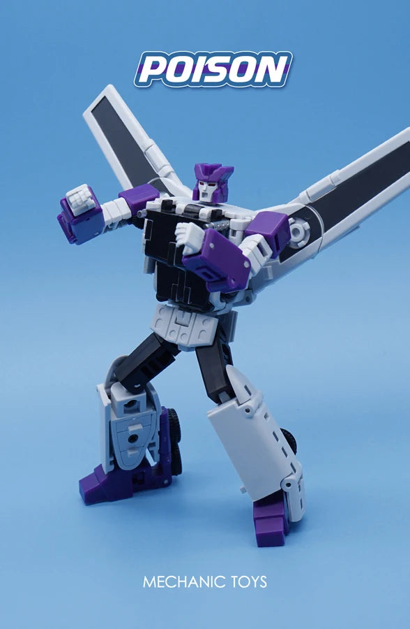Mini Soundwave With Laserbeak Transformation MFT HS-03 HS03 Hot Soldiers G1 Pocket War Deformation Action Figure Robot Toy Gifts
