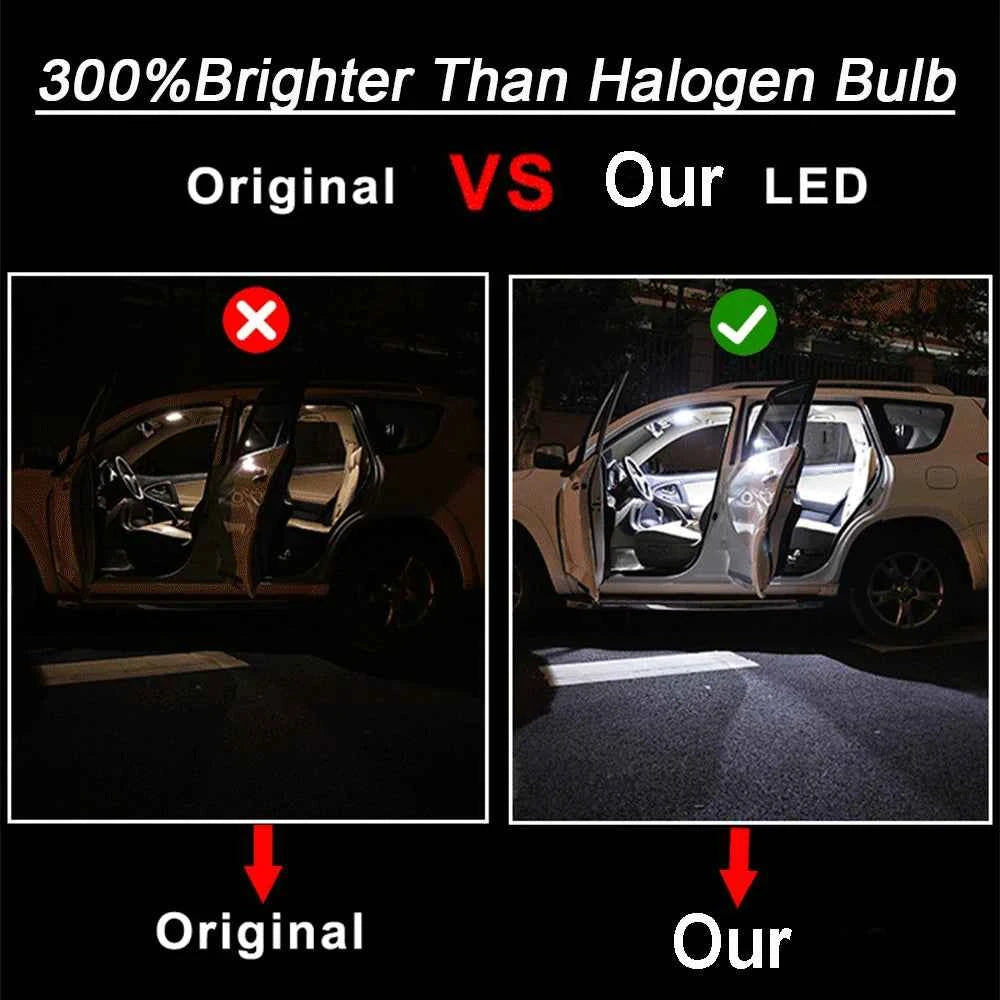 Car Interior LED Light Kit Canbus For Seat Ibiza 6P 6J 6L 6F MK5 MK4 1993-2023 Accessories Map Dome Trunk Glove Box Indoor Lamp