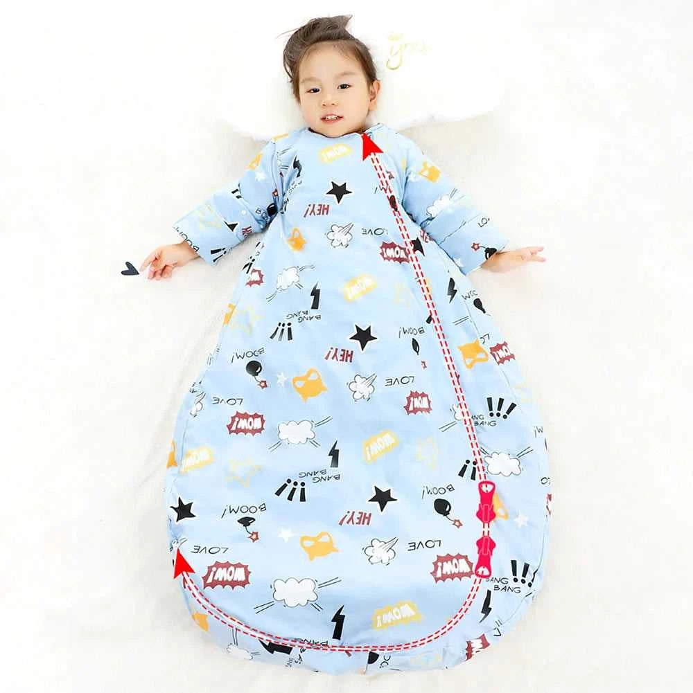 Sleeping Bag For Children 2.5Tog Baby Sleeping Bag Winter Thick Detachable Sleeves Anti-Kick Blanket Infant Quilt Sleepwear The jack market .AU The jack market .AU Mum & Kids: Essential Products for Every Family $ 63 14:771#dog 2.5tog;200000463:200661896#M(80cm)