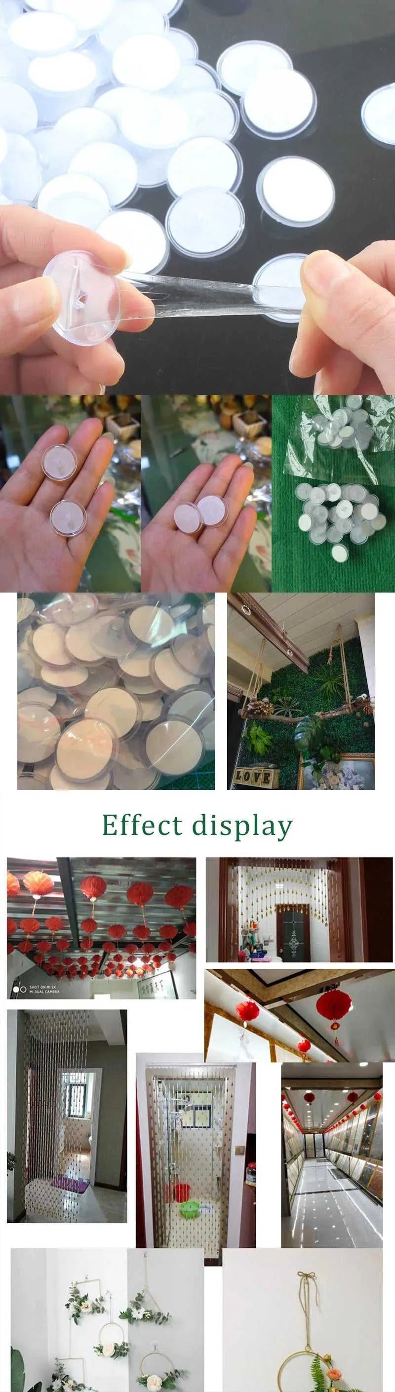 Ceiling Strong Traceless Small Disc Hook Transparent Suction Hook Home Storage Decorative Poster Hanging Self Adhesive Hook The jack market .AU The jack market .AU Home $ 21 14:200006156#transparent;5:200004186#3cm 20pcs