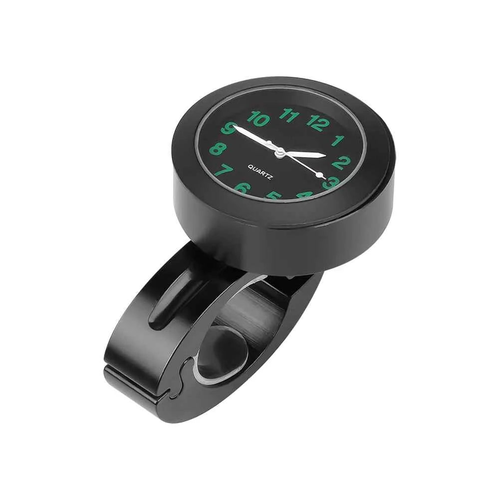 Universal Motorbike Bike Waterproof Handlebar Clock With Night Vision Light 22-25mm Motorcycle Handlebar Mount Clock Watch