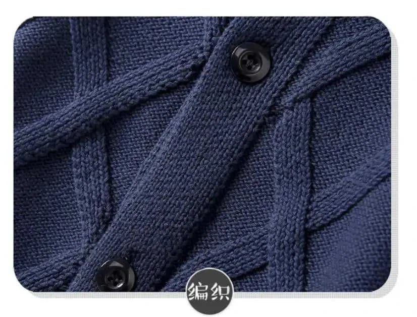 2023 new Spring Autumn Boys Sweater Solid Color Keep Warm Knitting Jacquard Weave V-neck Cardigan For Kids 2-10 Years Old The jack market .AU The jack market .AU Mum & Kids: Essential Products for Every Family $ 42 14:1254#Picture Color;200000463:200004187#2T-3T