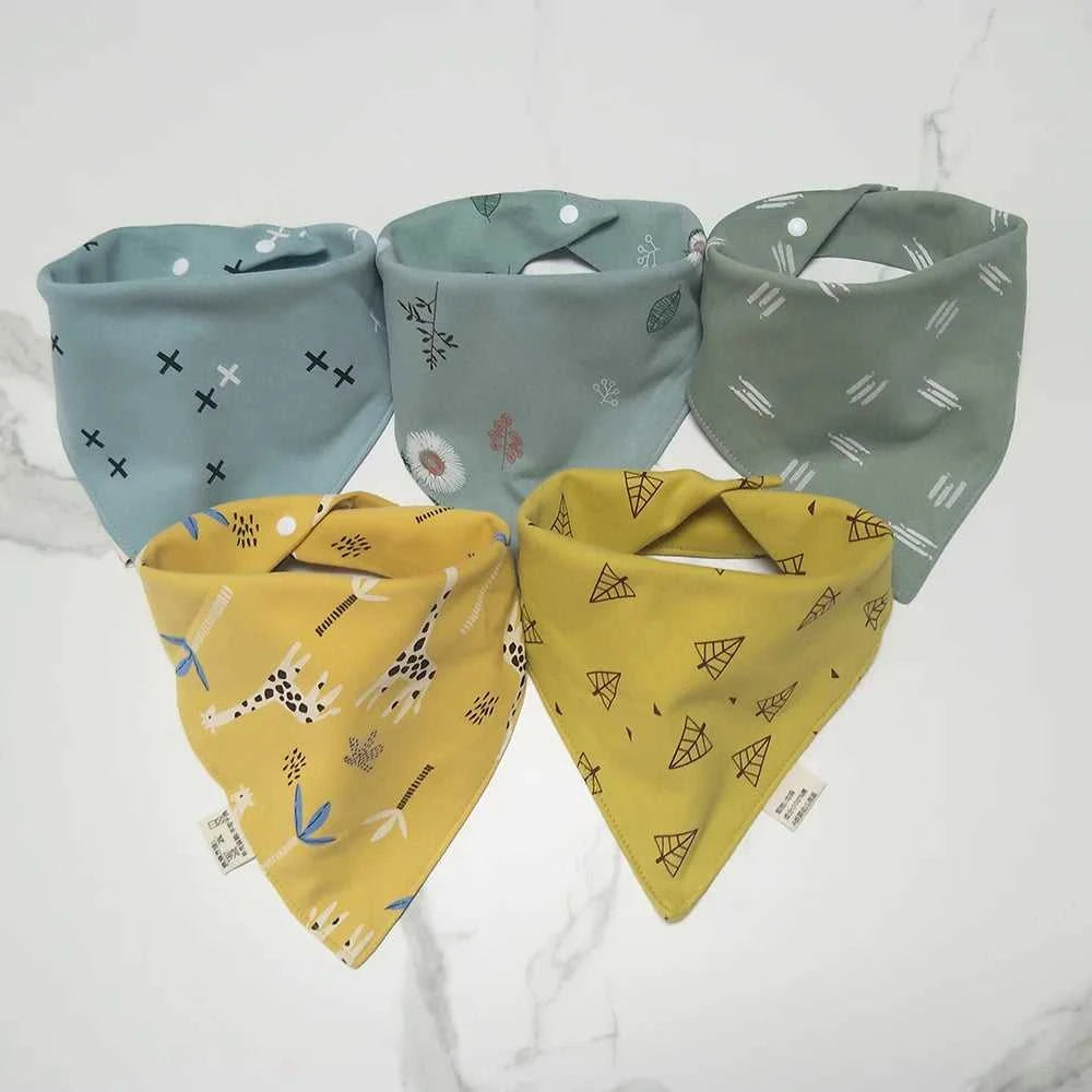 5Pcs/Lot Baby Bandana Bibs Cotton Triangle Double Layer Infant Feeding Burp Cloths Saliva Towel Apron Newborn Accessories The jack market .AU The jack market .AU Mum & Kids: Essential Products for Every Family $ 27 14:173#8;200007763:201336100