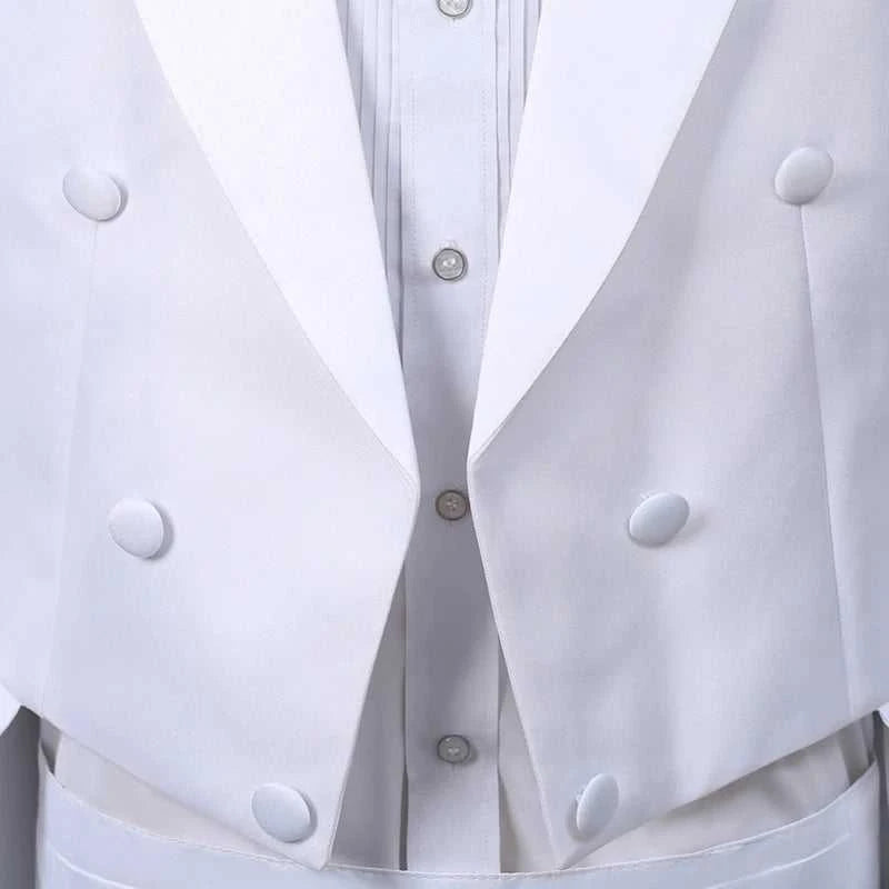 Tuxedo Dress Suits Men Embroidery Shiny Lapel Tail Coat Tuxedo Wedding Groom Tailcoats Party Stage Singer Suits Dress Coat Tails The jack market .AU The jack market .AU Men Fashion $ 69 14:200002130#Flower white;5:100014065
