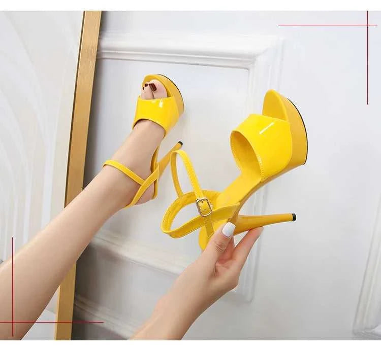 2022 Stripper Pole Dance Shoes High Heels Women Sexy Show Shoes Party Club 13 15 17CM Sandals Platform High-heeled Shoes Wedding The jack market .AU The jack market .AU Step Up Your Style: Trendy Shoes for Every Occasion! $ 94 14:366#Blue leopard;200000124:3434