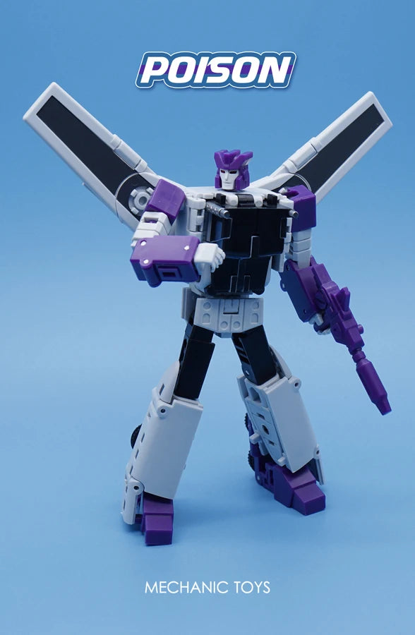 Mini Soundwave With Laserbeak Transformation MFT HS-03 HS03 Hot Soldiers G1 Pocket War Deformation Action Figure Robot Toy Gifts