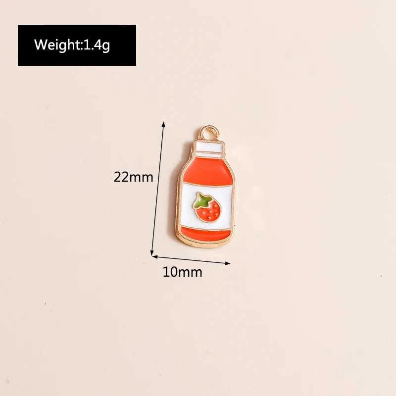 10pcs Mix Enamel Cute Food Drink Ice Cream Cake Juice Cola Charms Pendants for Necklaces Handmade DIY Jewelry Making Accessories The jack market .AU The jack market .AU Jewellery & Chains $ 48 200001033:200005183#style 431